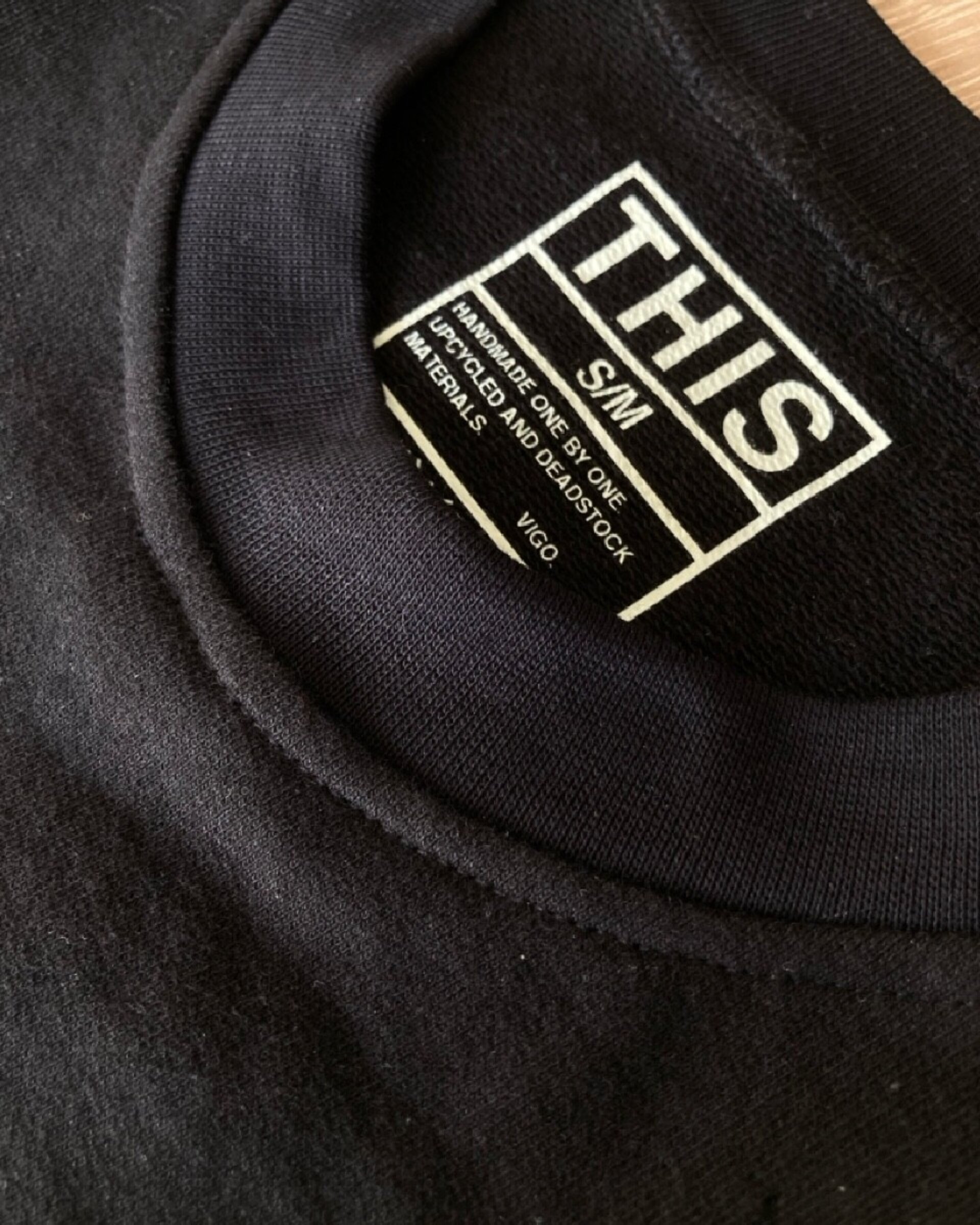 -SOLD OUT- Camiseta oversize negra estampada. S/M - 3